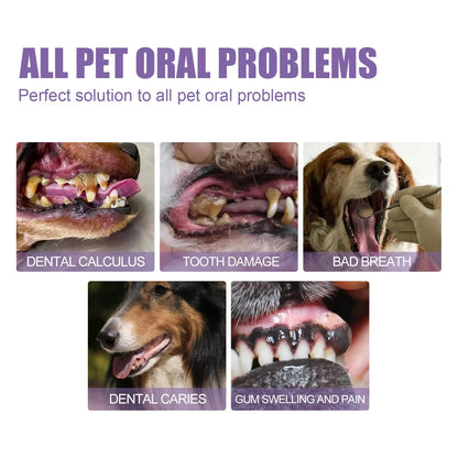 Revolutionary Pet Teeth Cleaning Pen - Natural Oral Repair Gel for Dogs and Cats - Effortless Dental Care Tool for Pet Owners