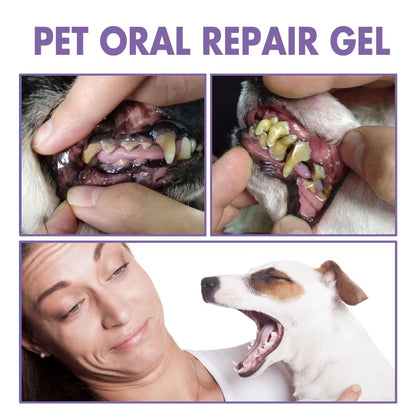 Revolutionary Pet Teeth Cleaning Pen - Natural Oral Repair Gel for Dogs and Cats - Effortless Dental Care Tool for Pet Owners